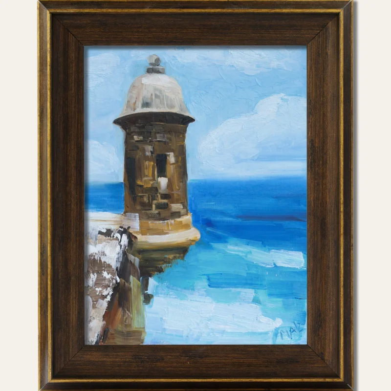 San Juan Puerto Rico Painting Framed
