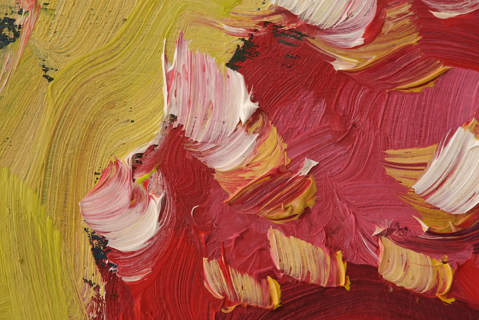 Mushroom Oil Painting Framed Fly Agaric Original Wall Art Amanita Artwork Small Wall Decor - Image 4