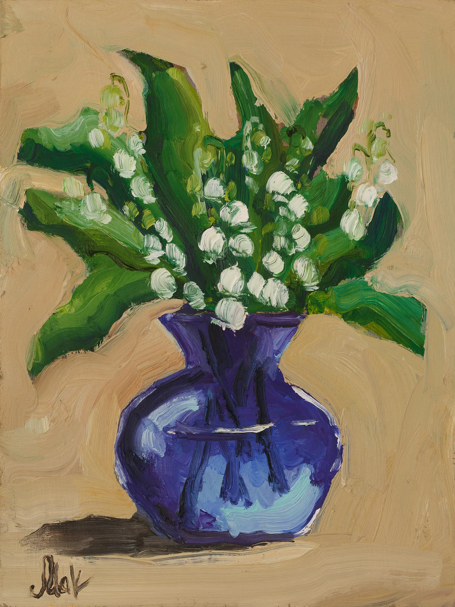 Lily of the Valley Oil Painting
