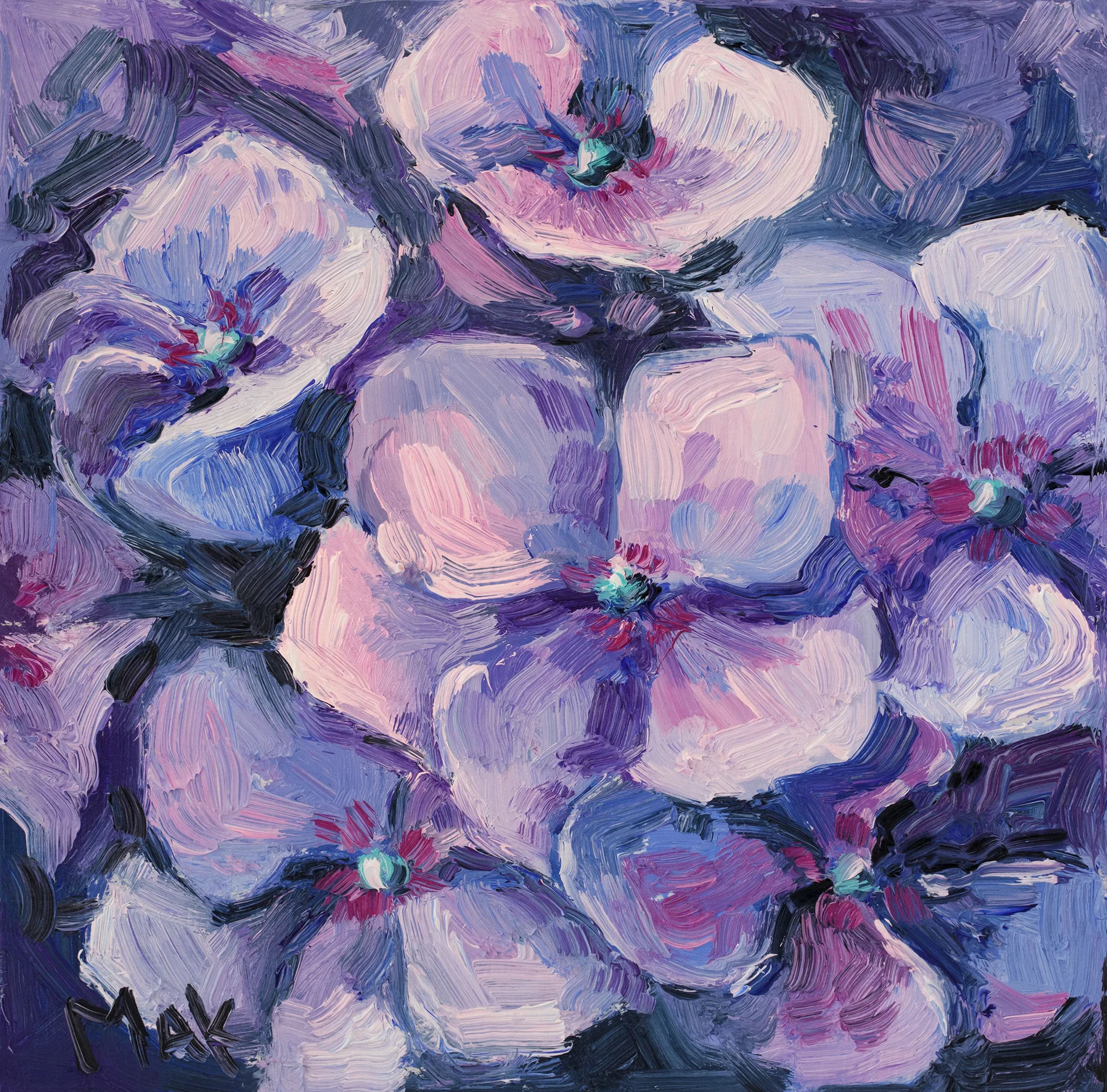 Hydrangea Oil Painting