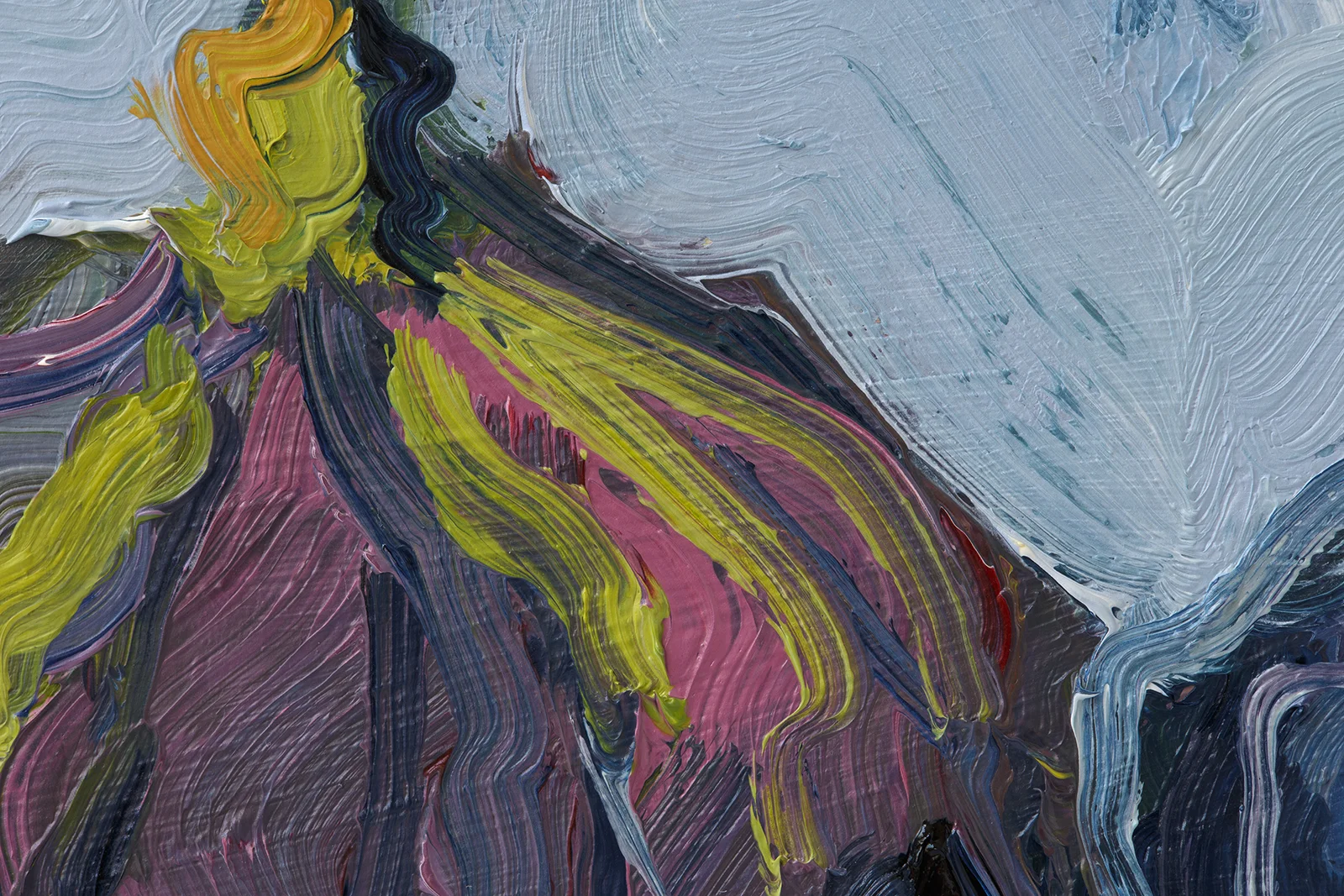 Figs Oil Painting: Fruit Still Life Kitchen Wall Art by Nataly Mak, 8x6'' - Image 4