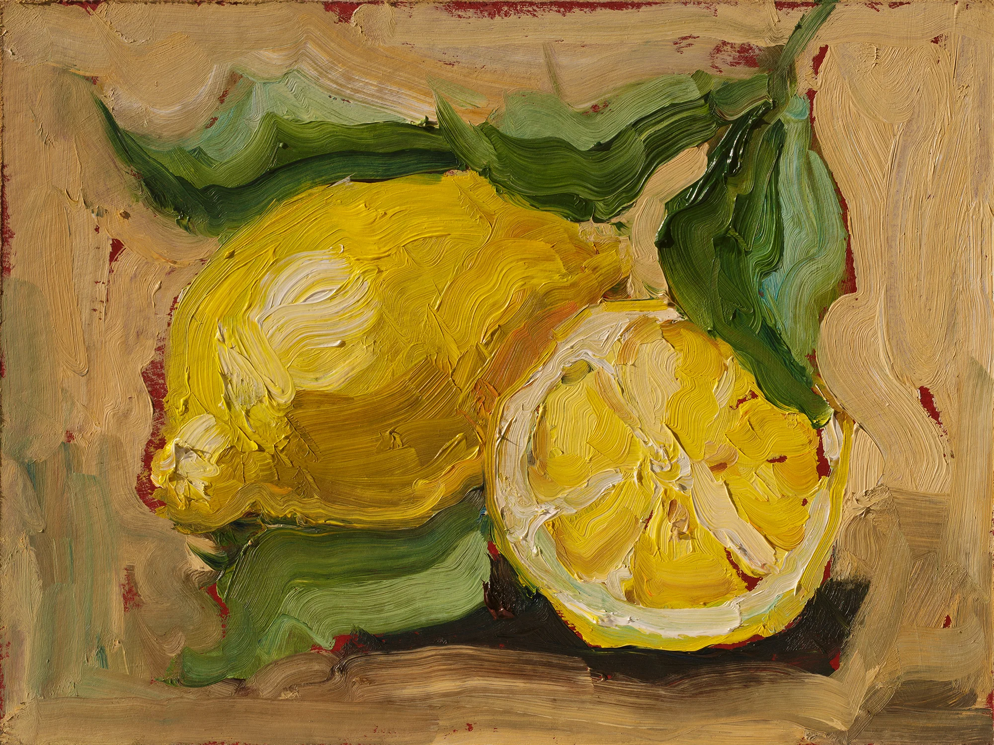 Lemons Original Oil Painting