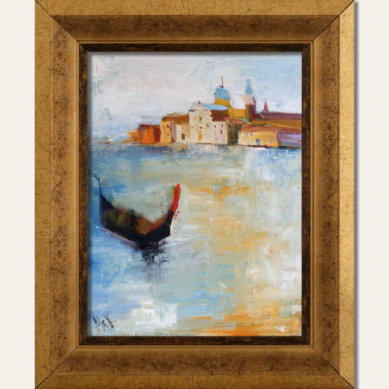 Venice Grand Canal Oil Painting Framed