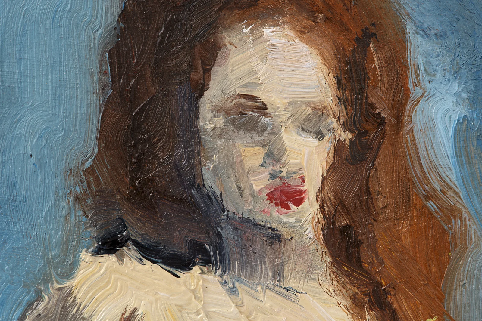 Sexy Nude Woman Oil Painting Framed Naked Girl Original Wall Art Erotic Female - Image 4