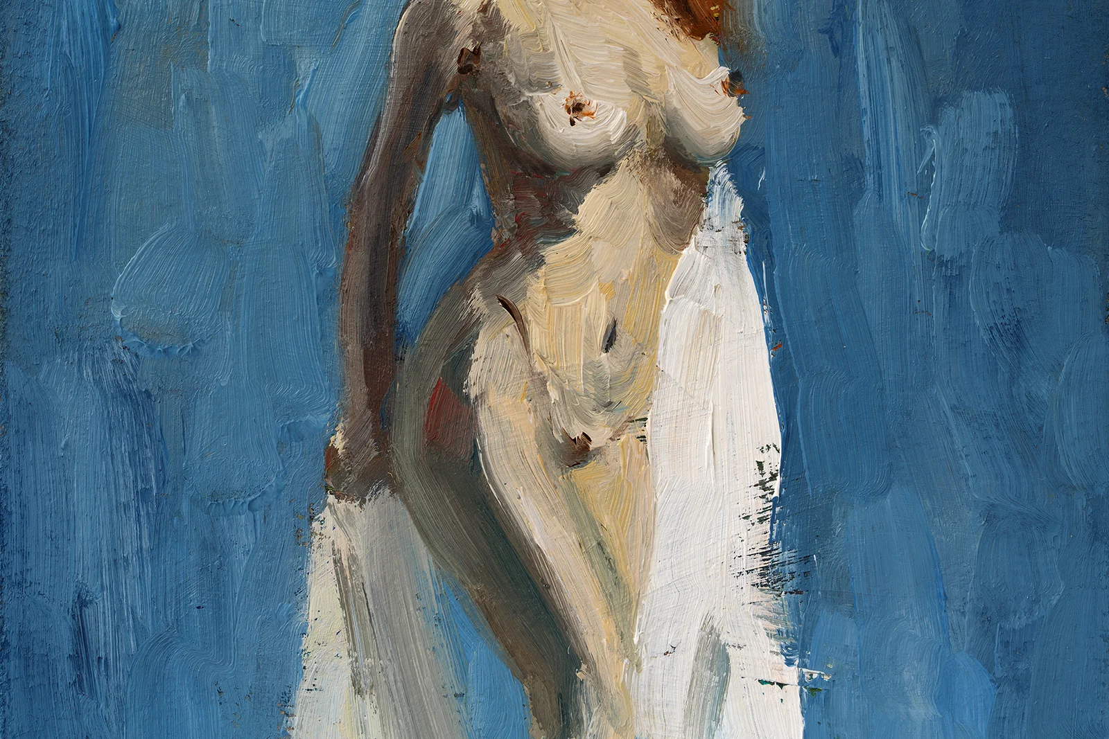 Sexy Nude Woman Oil Painting Framed Naked Girl Original Wall Art Erotic Female - Image 12