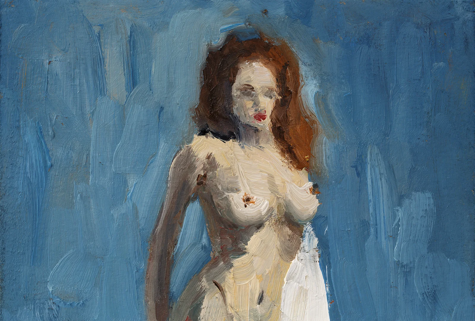 Sexy Nude Woman Oil Painting Framed Naked Girl Original Wall Art Erotic Female - Image 8