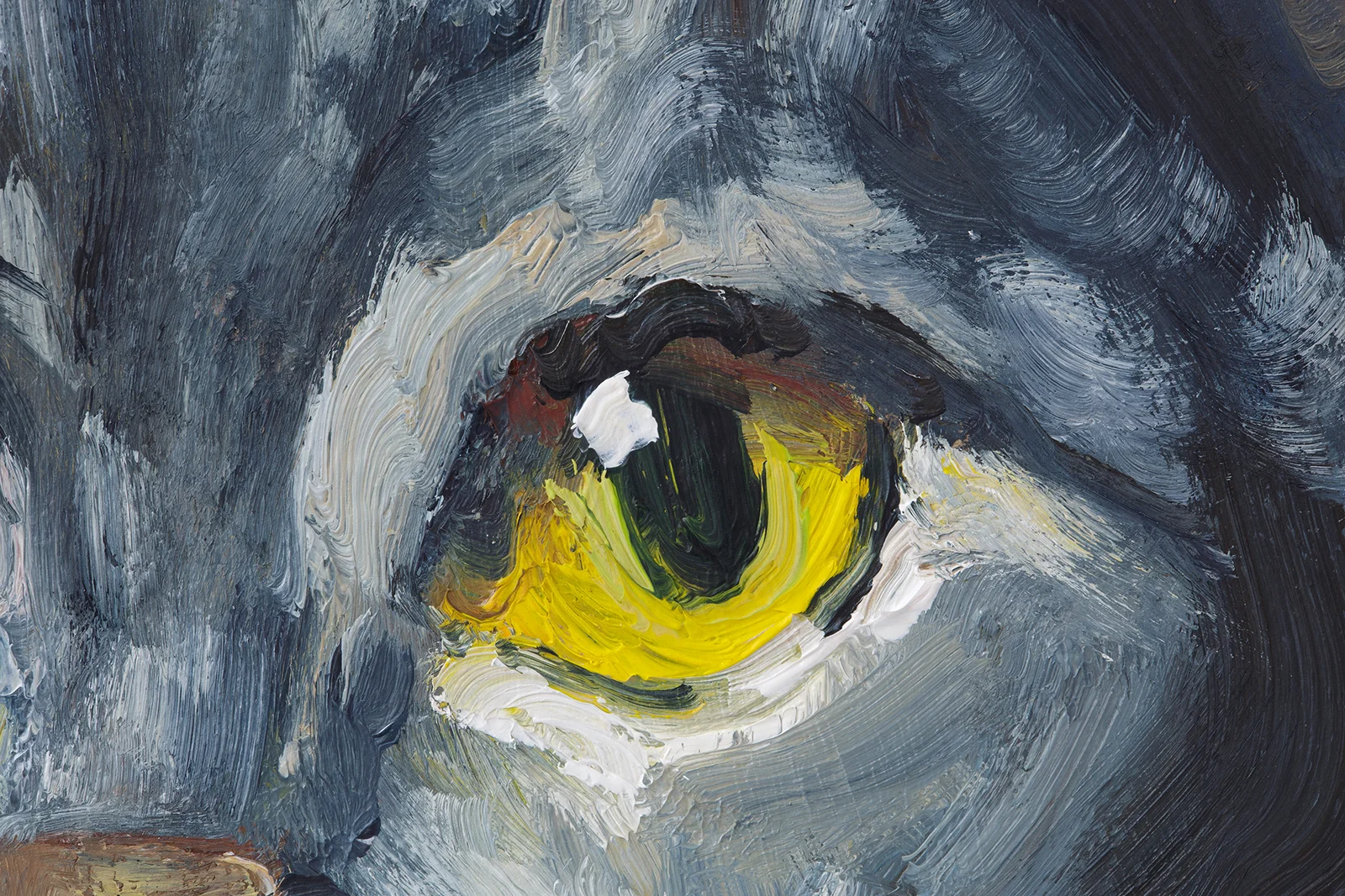 Royal Cat Oil Painting: Renaissance Animal Portrait, Framed 8x10'' - Image 5