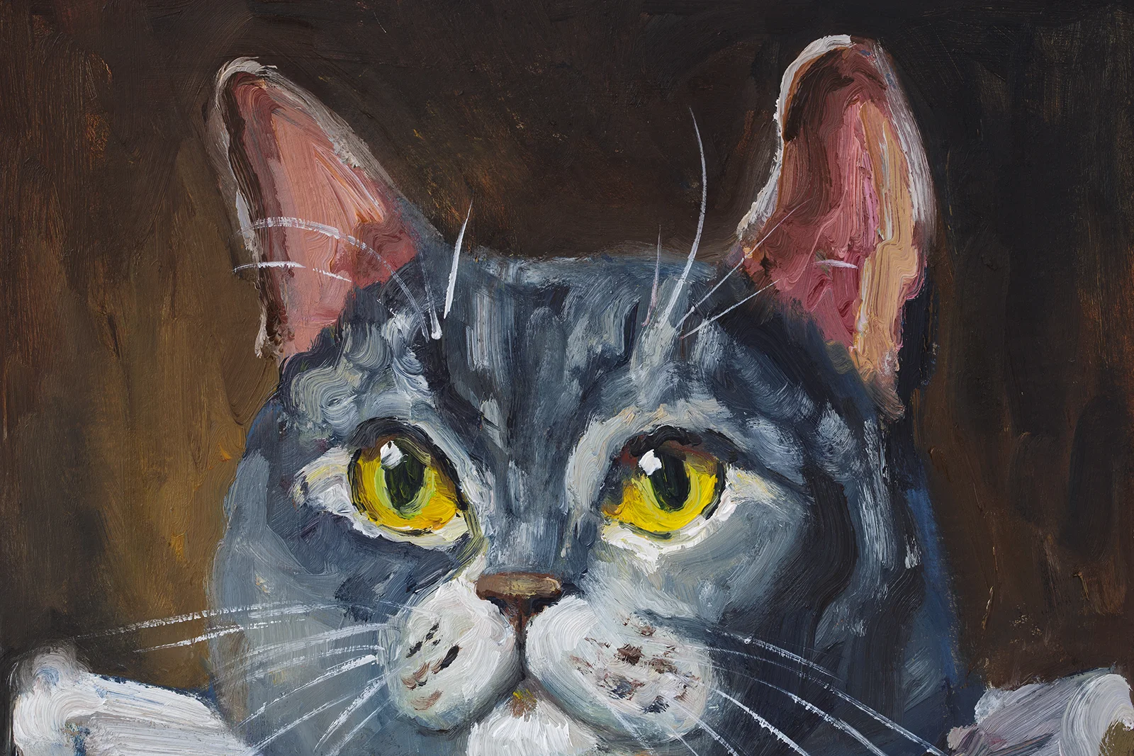 Royal Pet Portrait Oil Painting Hand Painted Custom Framed Renaissance Cat Wall Art - Image 16