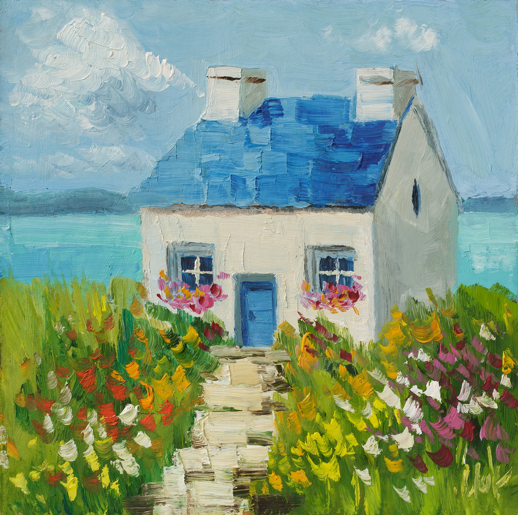 Ireland House Oil Painting