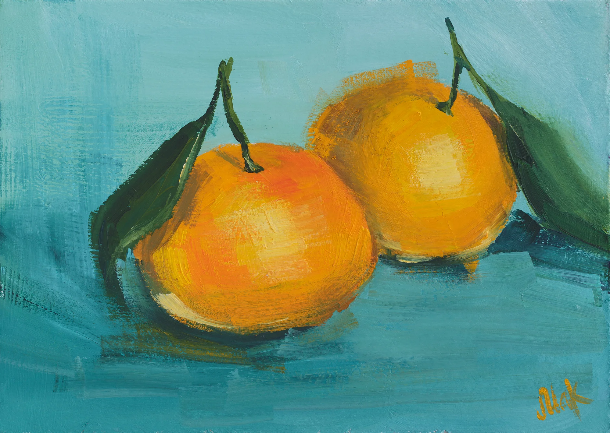 Tangerine Painting