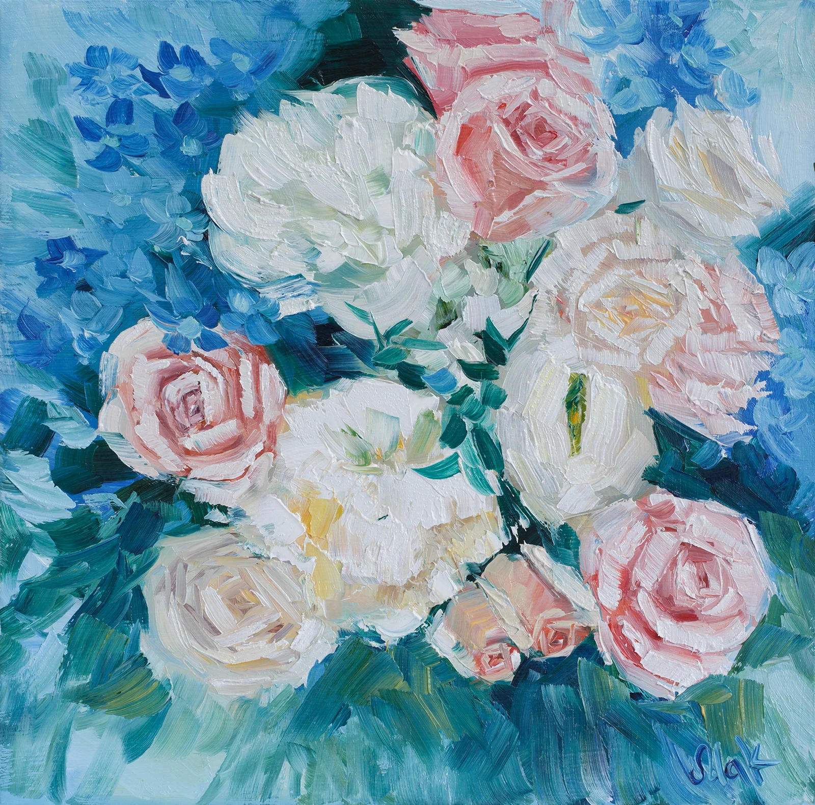 Custom Bridal Bouquet Oil Painting Wedding Bouquet Framed Bride Gift Wedding Flowers Portrait From Photo Personalized for Wife - Image 17