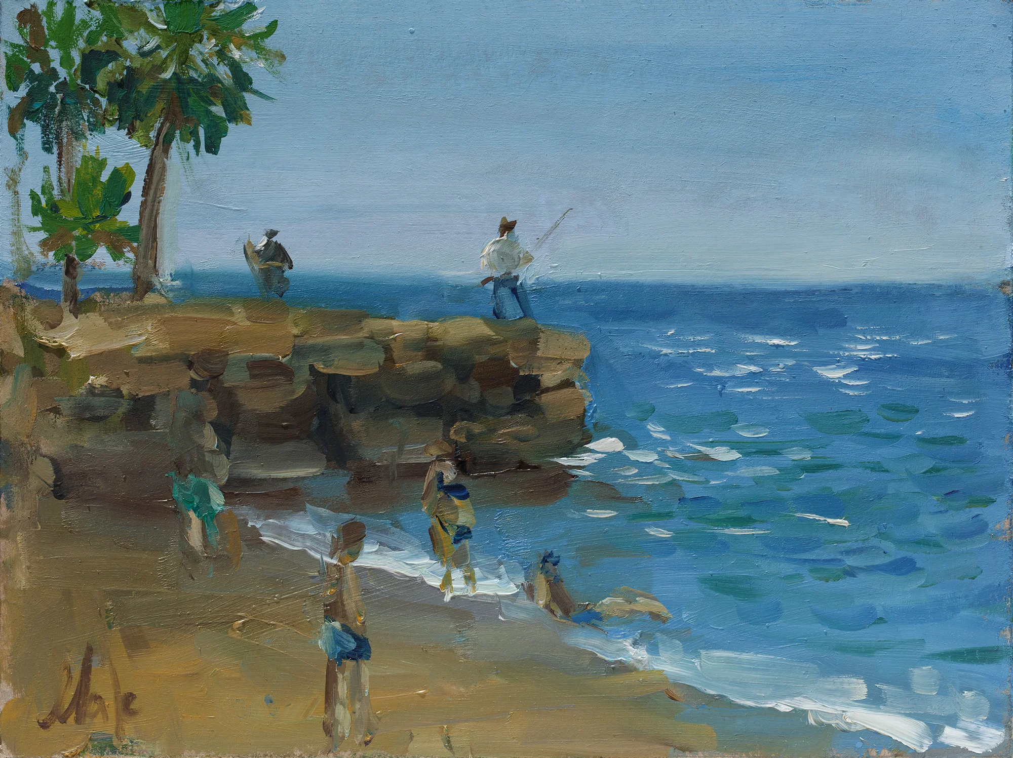 Beach Landscape Oil Painting Original - Image 10