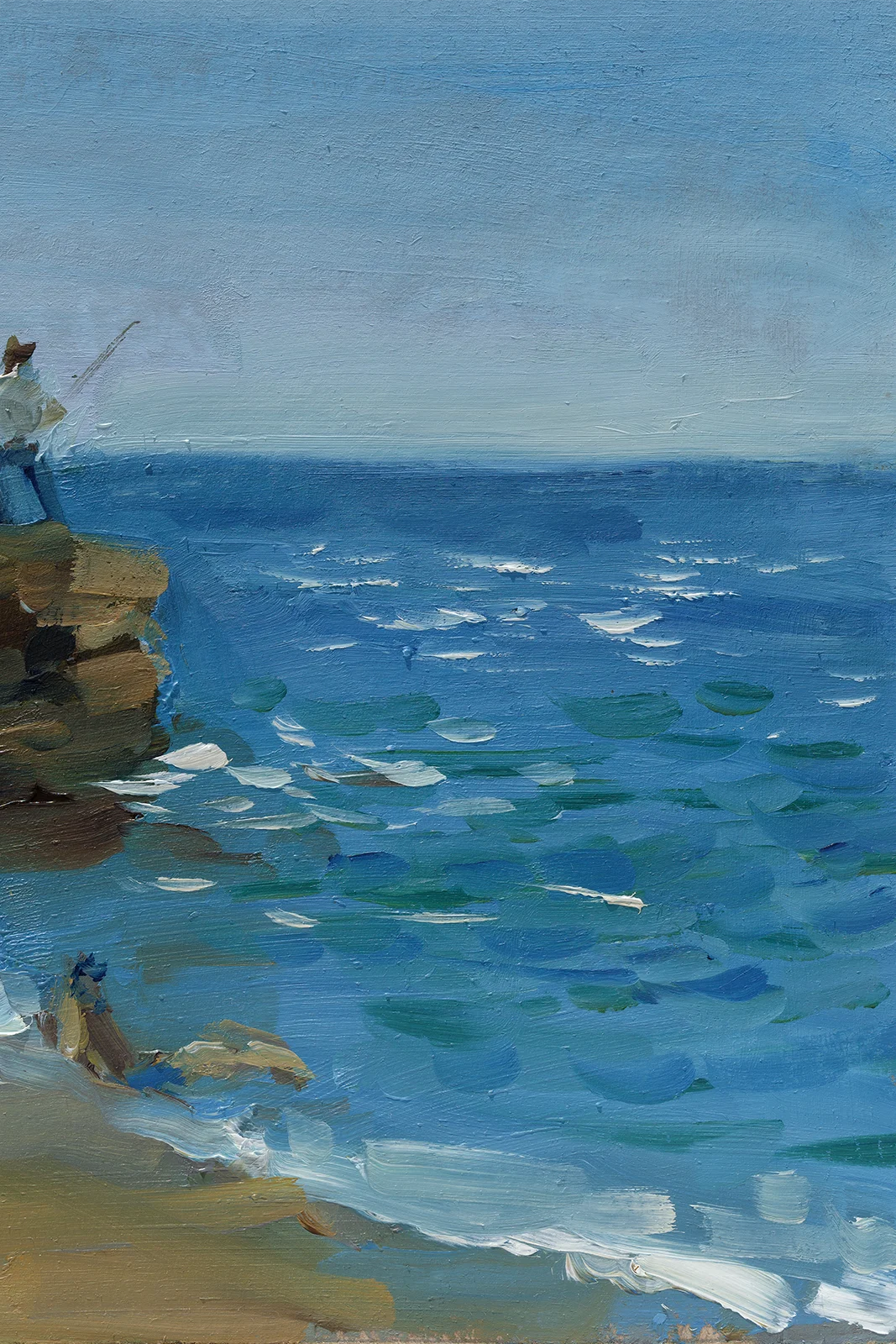 Beach Landscape Oil Painting Original - Image 8