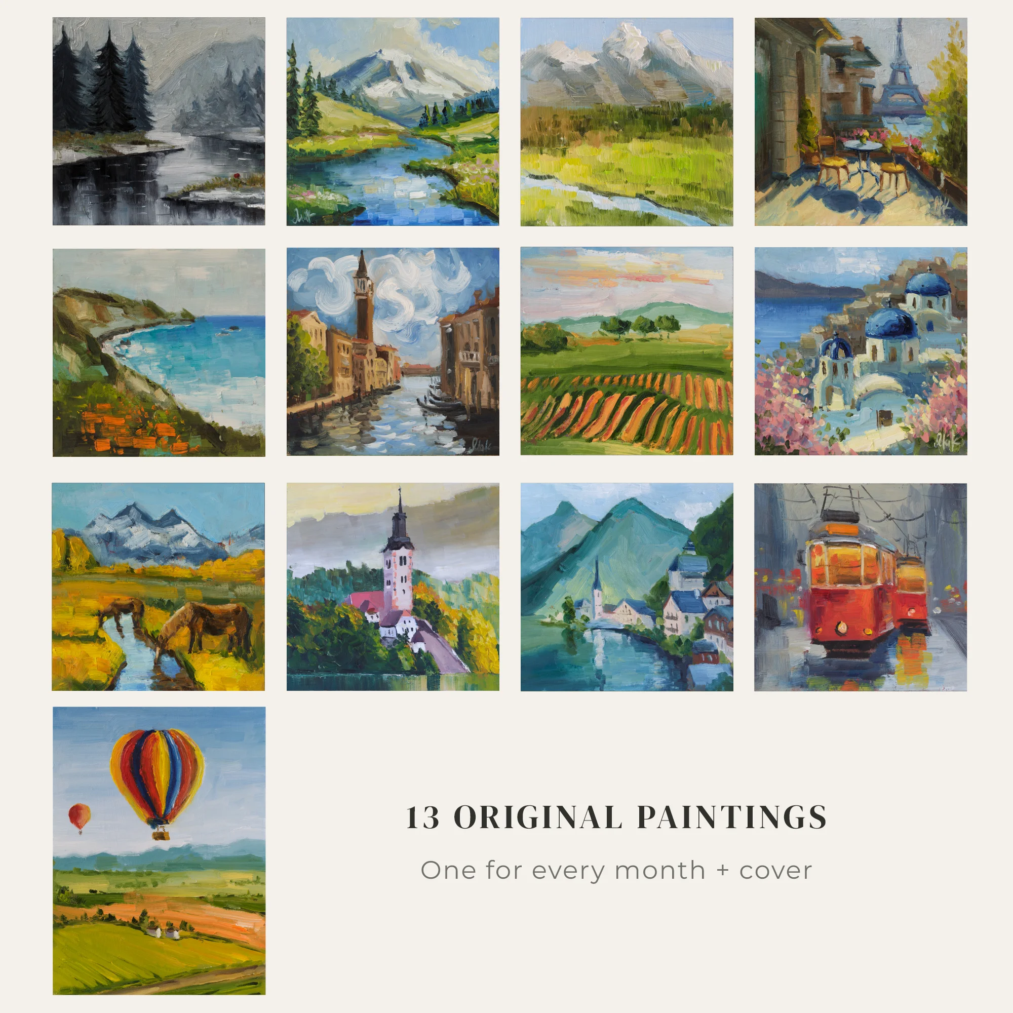 Landscape Calendar 2027 | Nature & Travel - Image 2