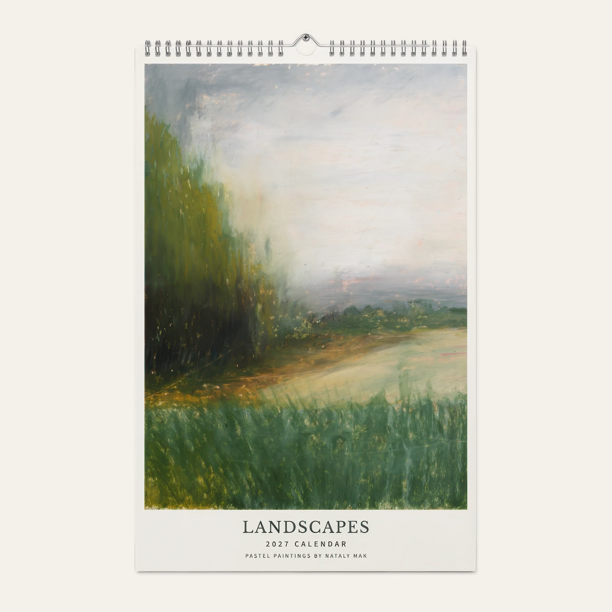 2027 Wall Calendar | Landscape Oil Pastel Paintings - Image 9